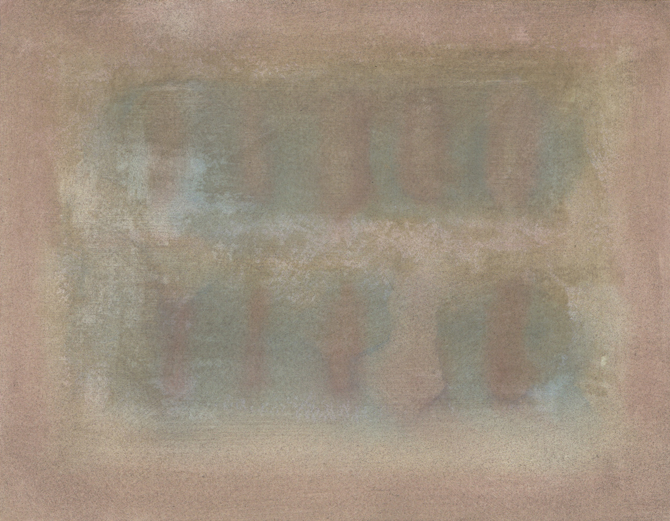 L1408 - Nicholas Herbert, British Artist, abstract painting, Residual Trace - Necropolis, 2022